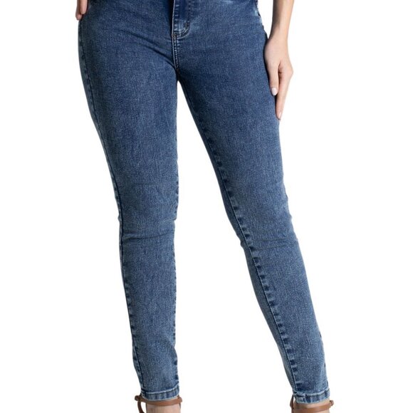 Sawary Women's Cobalt Blue Butt - Lifting Shape - Enhancing Jeans - Picture 5 of 9